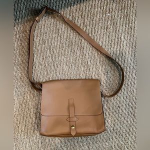Leather crossbody bag